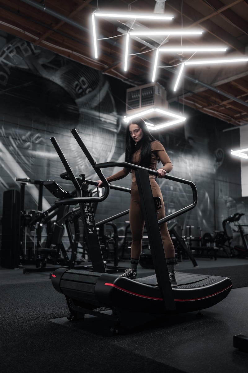 Professional home gym equipment setup